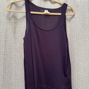Vintage Hermes Purple Mesh Tank